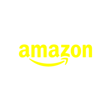 The Amazon logo in bright yellow on a plain white background.